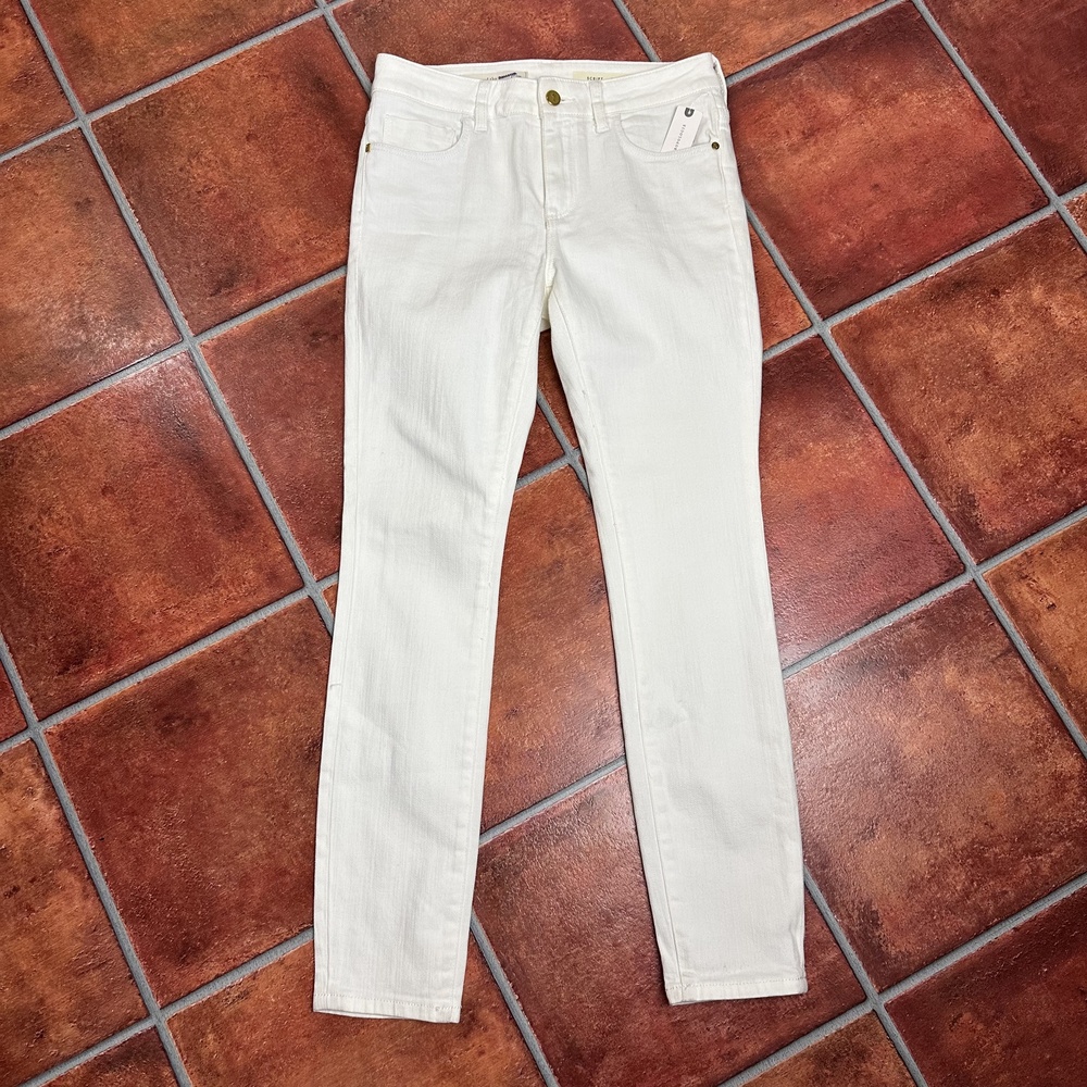NWT Anthropologie x Pilcro Mid-Rise Straight Leg Ankle Jeans Size 27